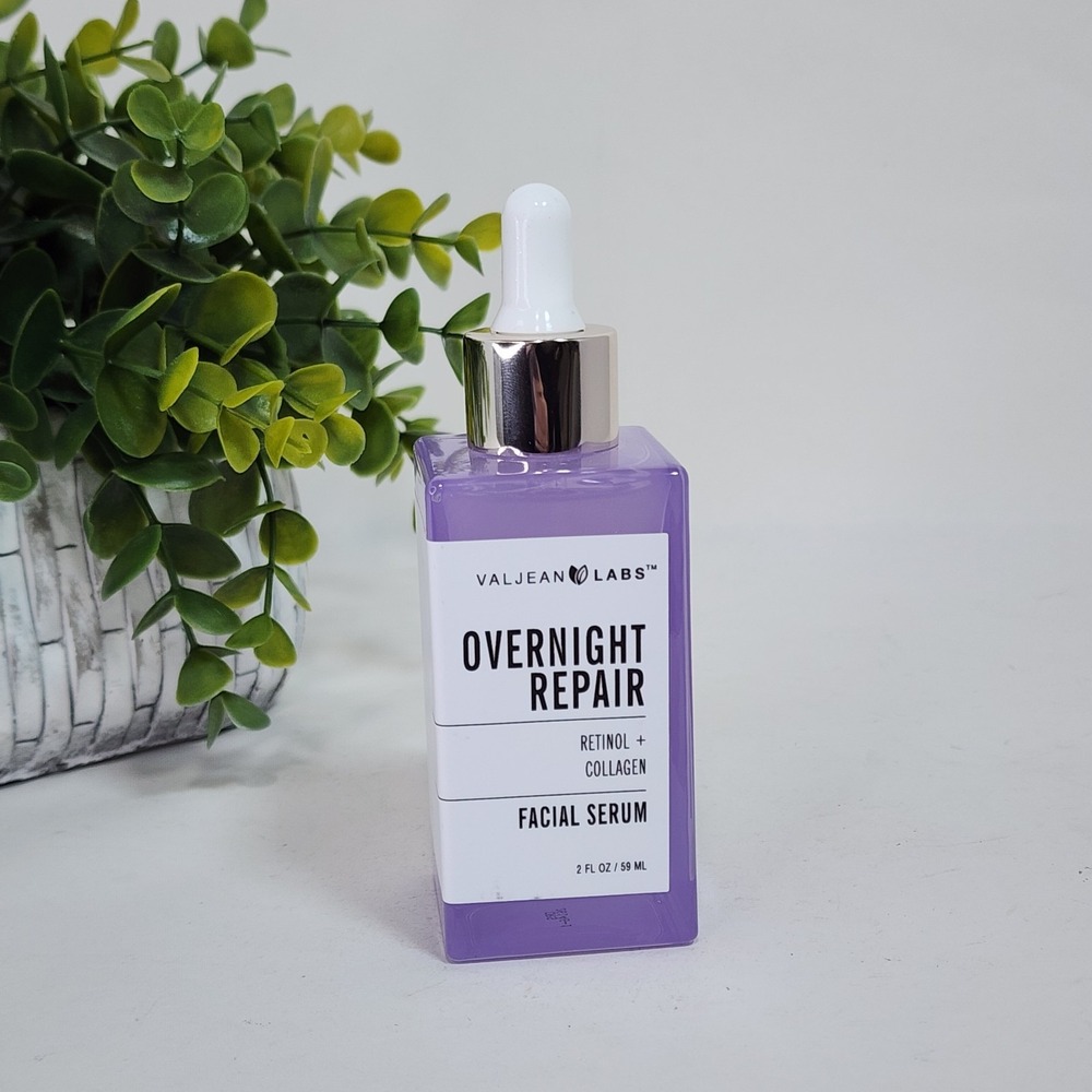 Valjean Labs Retinol + Collagen Overnight Repair Face Serum 2 fl oz / 59 mL